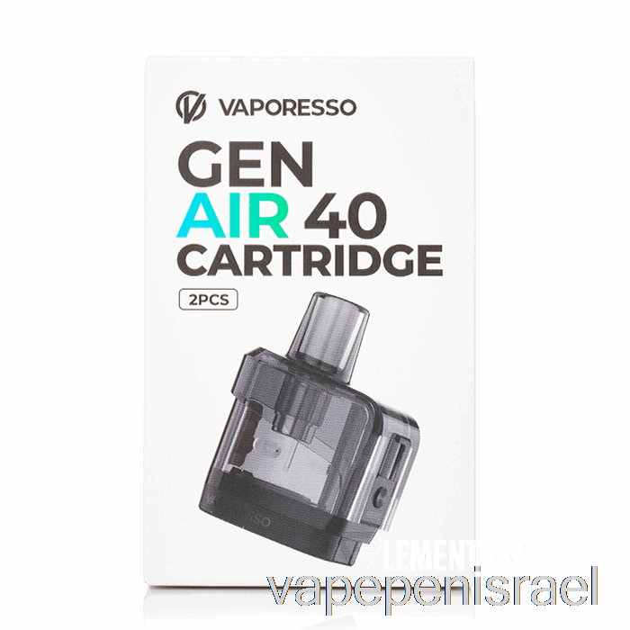 חד פעמי Vape Israel Vaporesso Gen Air 40 תרמילים חלופיים 4.5 מ"ל Gen Air 40 Pods